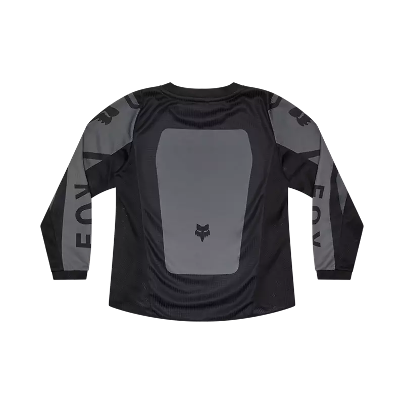 Polera Moto Niño 180 Shield Negro Fox