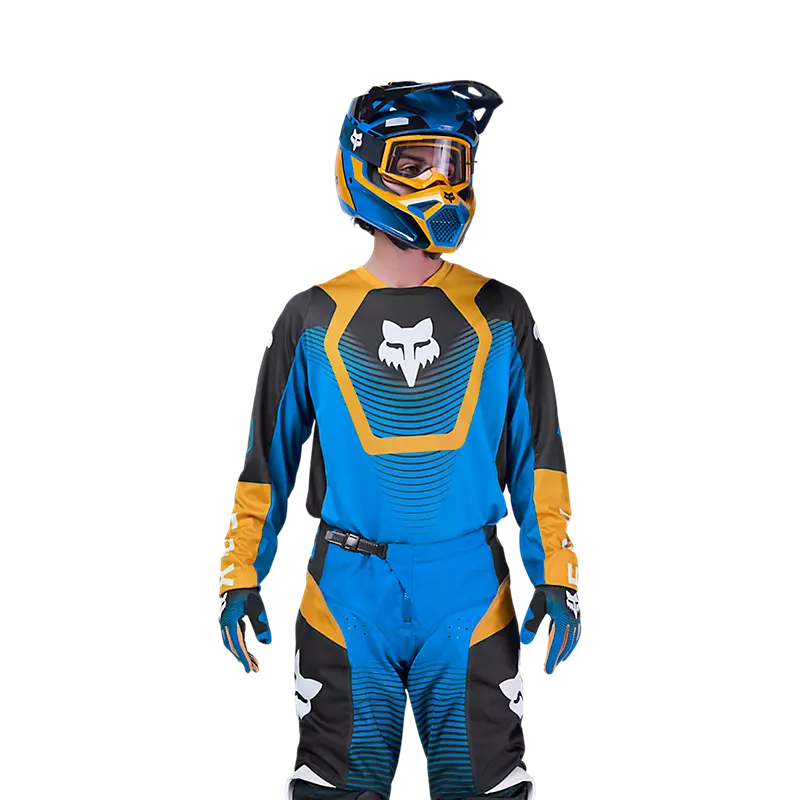 Polera Moto 180 Collect Azul Fox