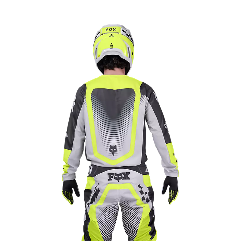 Polera Moto 180 Collect Amarillo/Negro Fox