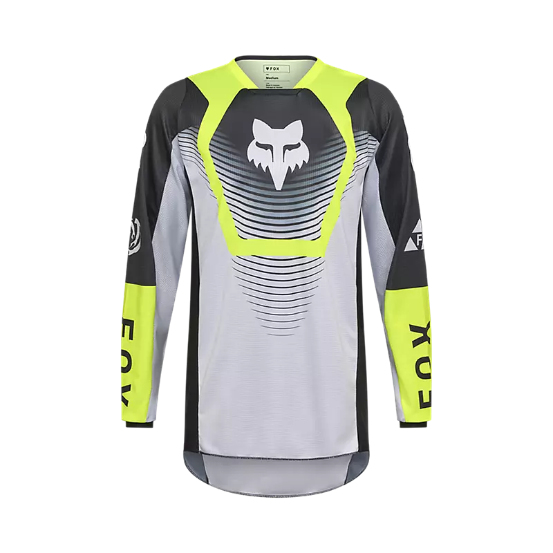 Polera Moto 180 Collect Amarillo/Negro Fox