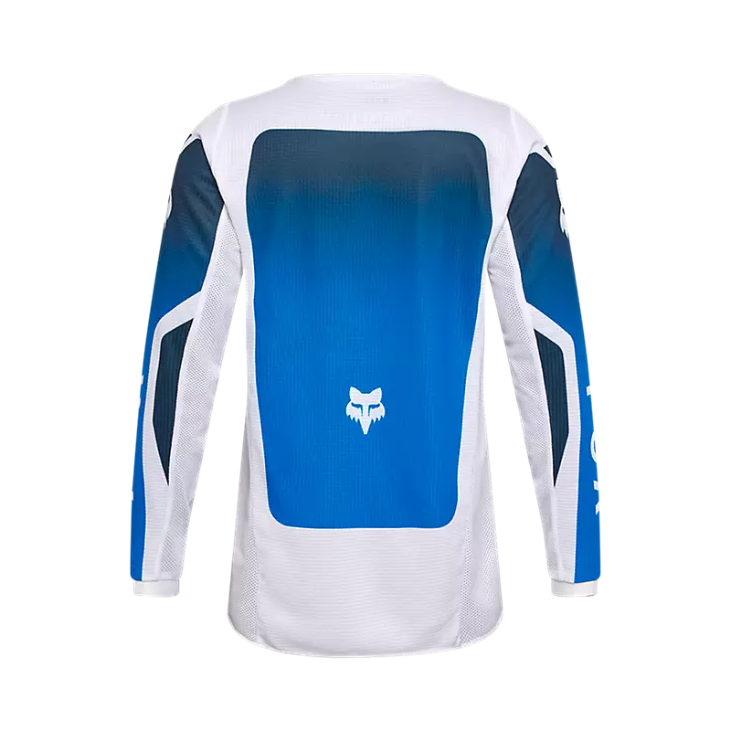 Polera Moto Niño 180 Shield Azul Fox