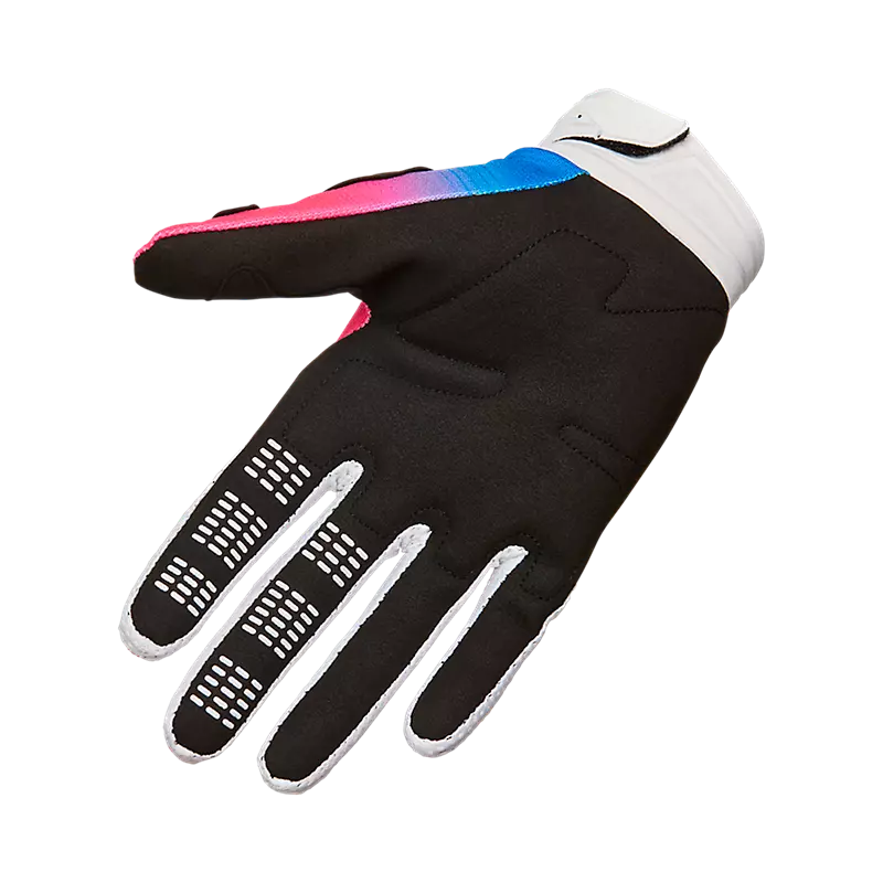 Guantes Moto 180 Collect Azul/Rosado Fox