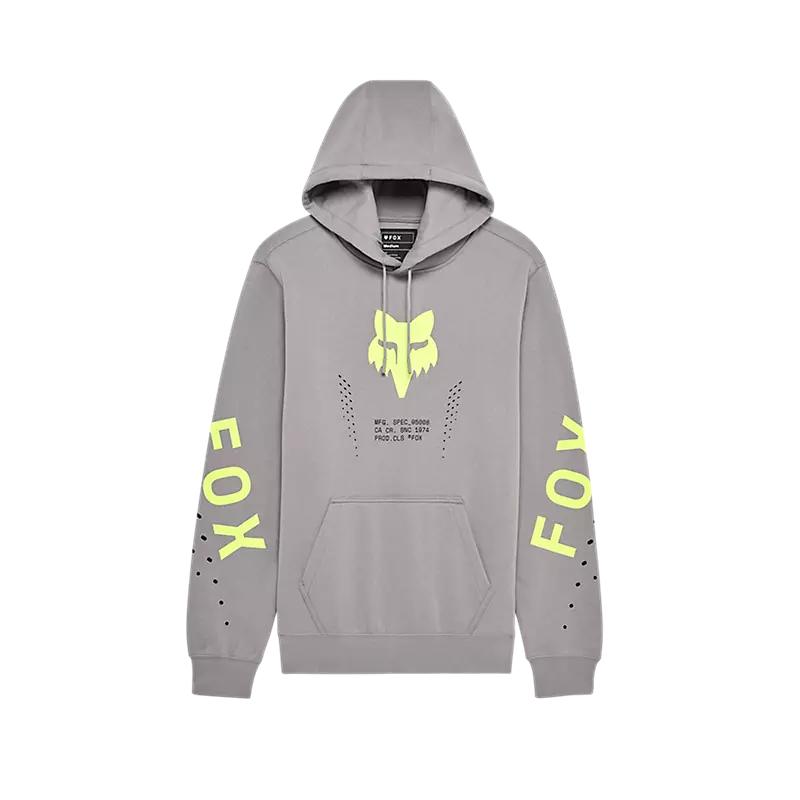 Poleron Lifestyle Shield Gris Fox