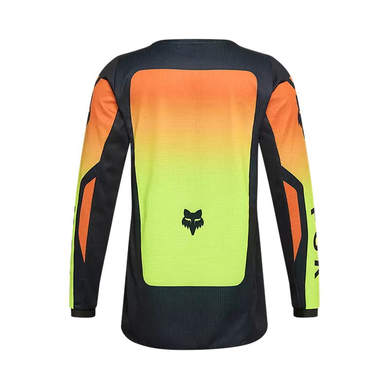 Polera Moto Niño 180 Shield Amarillo Fox