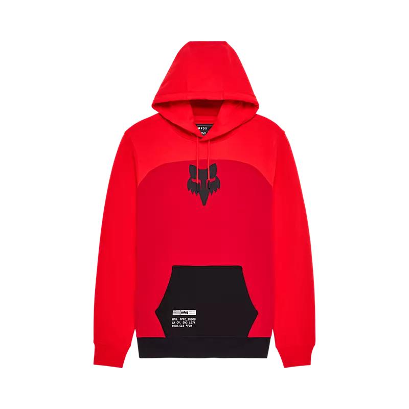 Poleron Lifestyle Fracture Rojo Fox