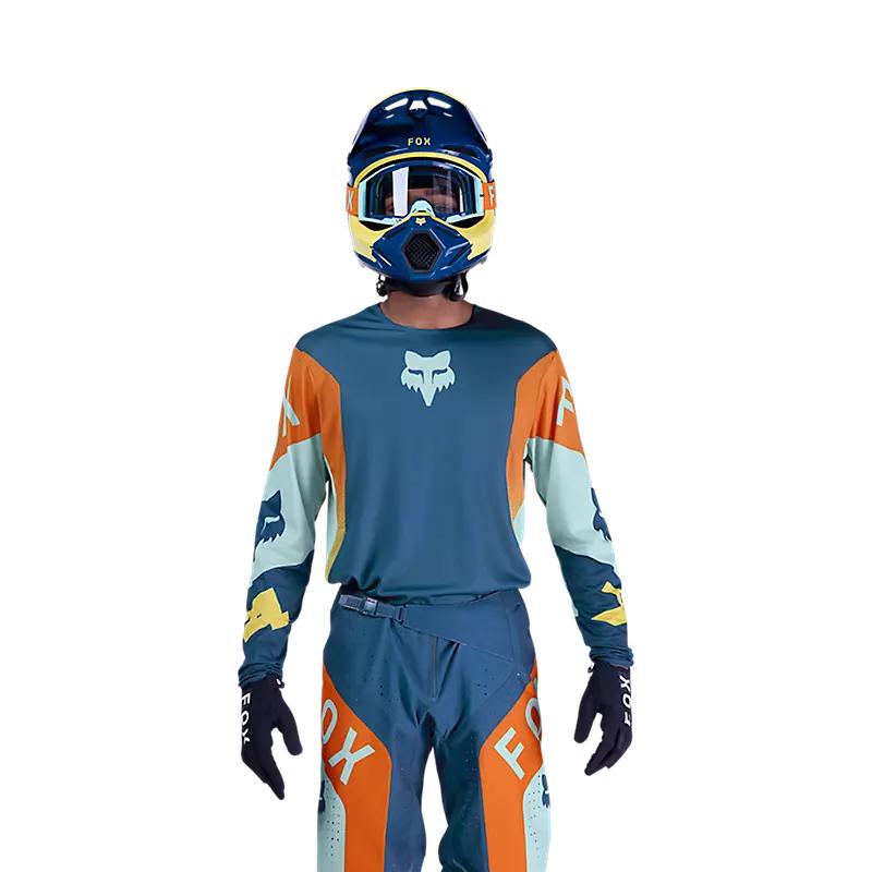 Polera Moto 360 Tine Azul Fox