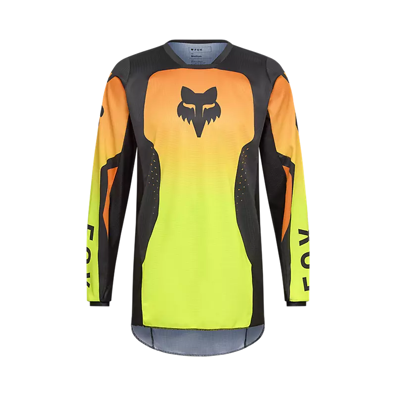 Polera Moto 180 Shield Amarillo Fox