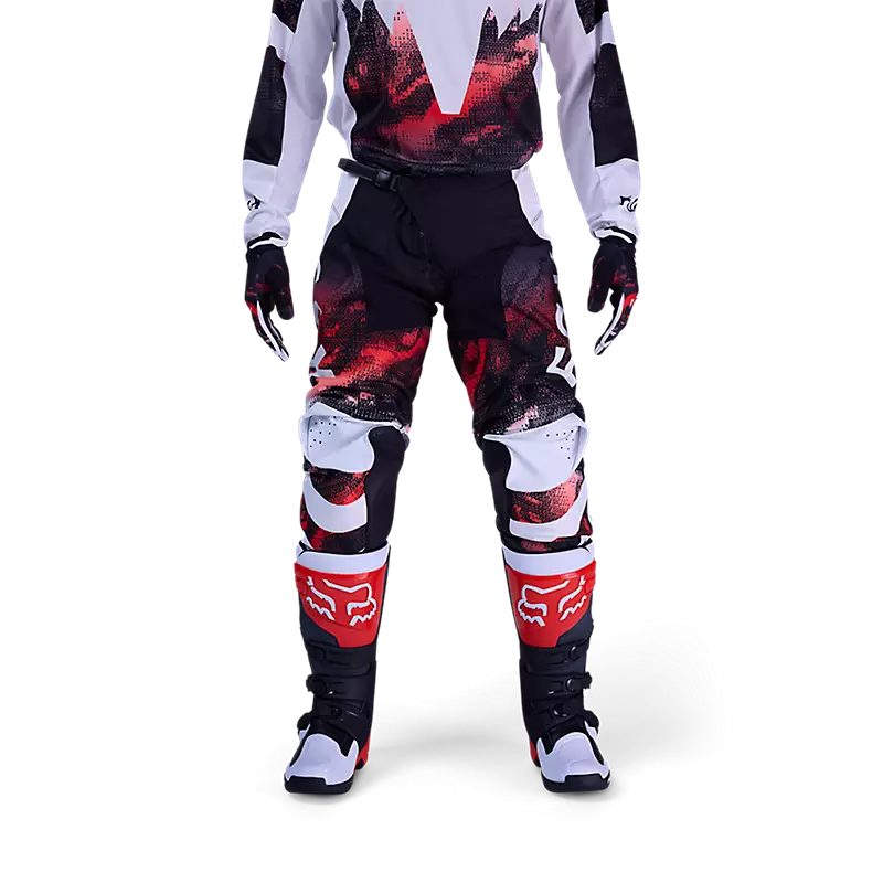 Pantalon Moto 180 Kairos Negro/Blanco Fox