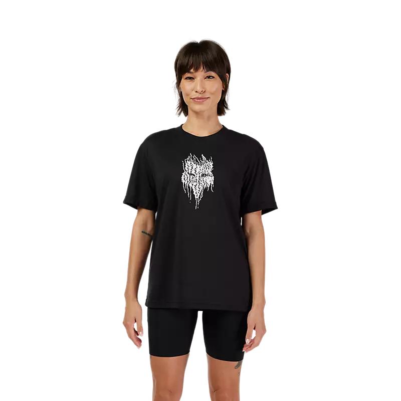 Polera Lifestyle Mujer Bark Tech Negro Fox