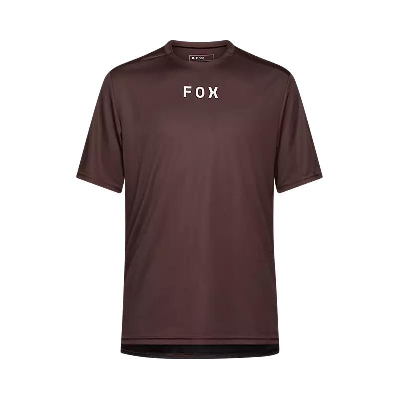 Polera Bicicleta Ranger Wordmark Café Fox