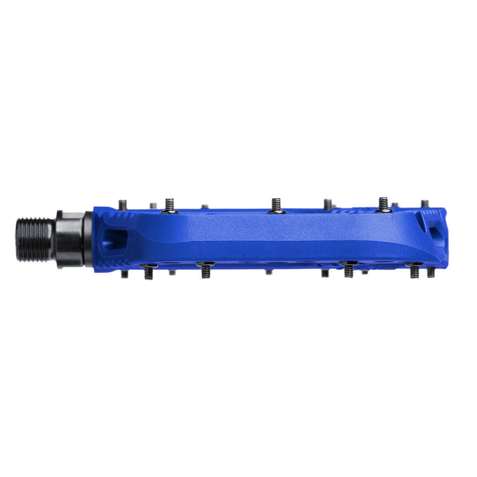 Pedales Bicicleta Flat Resina Azul One Up