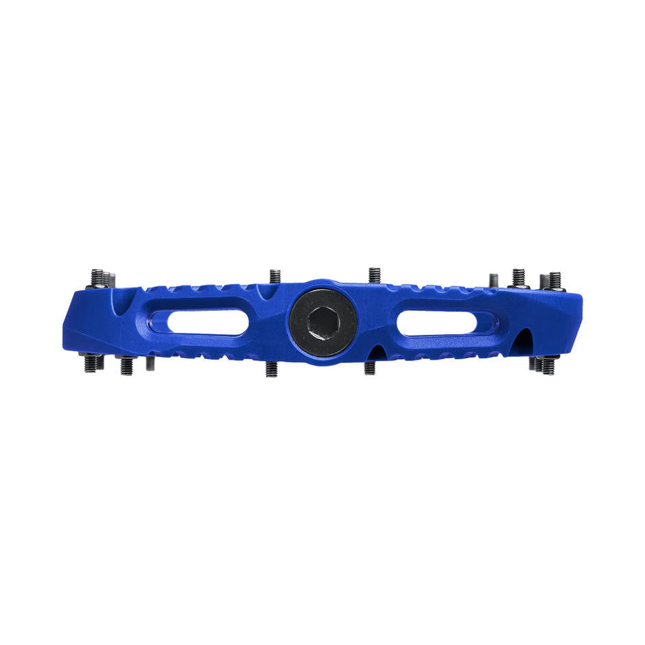 Pedales Bicicleta Flat Resina Azul One Up
