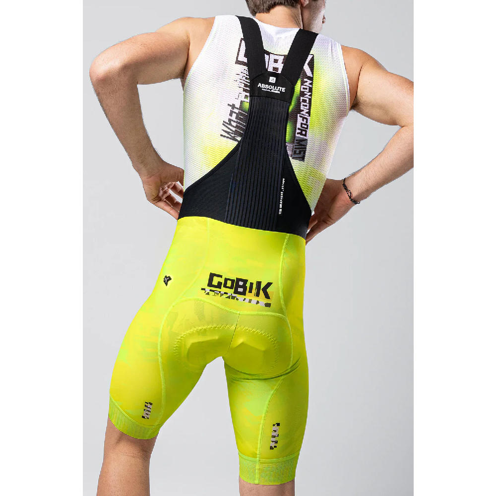 Lycra Bicicleta Ruta Absolute PrintLiquid Lime Amarillo Gobik