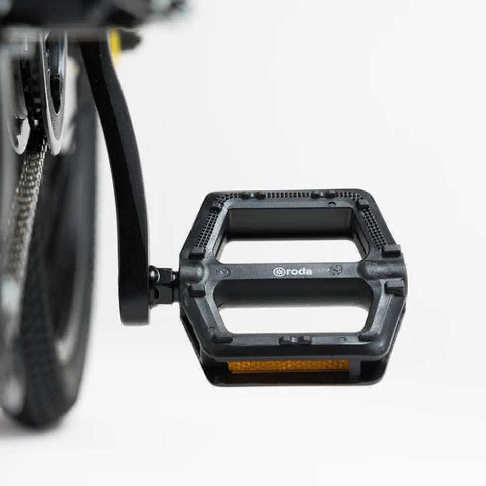Kit Pedales Bicicleta V4 Aro 12 Negro Roda
