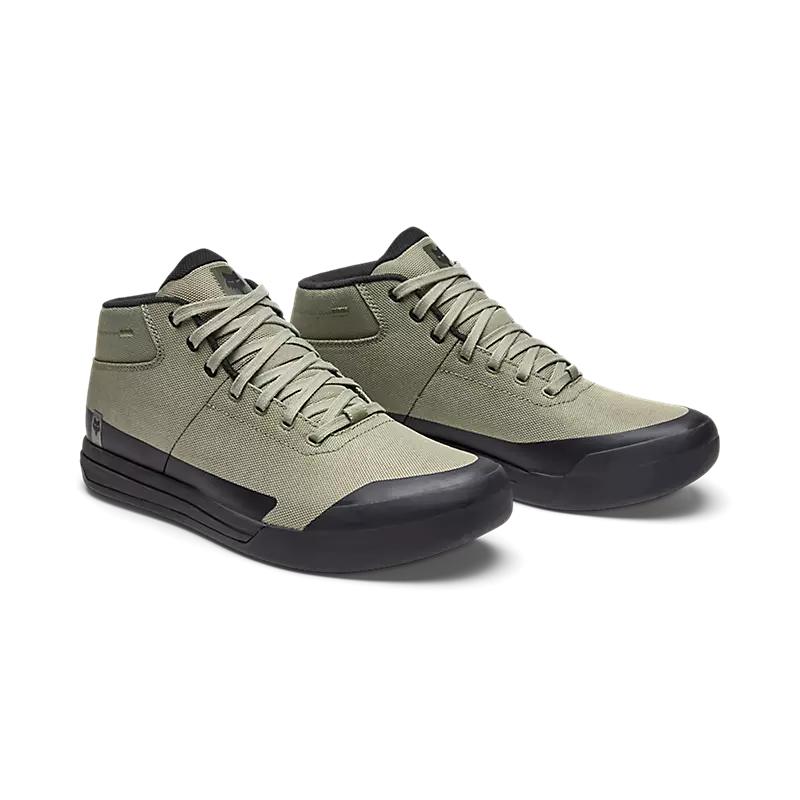 Zapatillas Bicicleta Union Canvas Mid Verde Fox