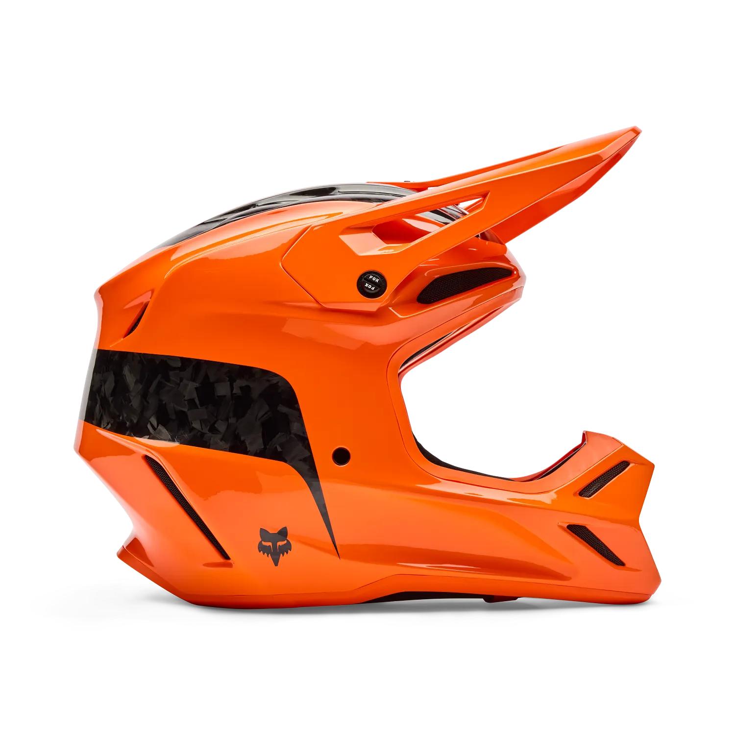 PREVENTA - Casco Moto V3 Fracture RS Naranjo Fox
