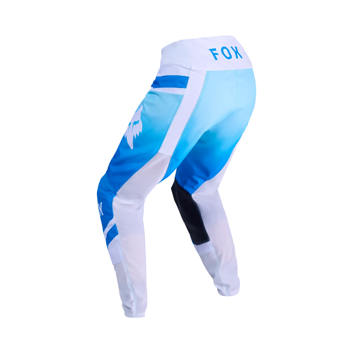 Pantalon Moto Mujer 180 Shield Blanco/Azul Marino Fox