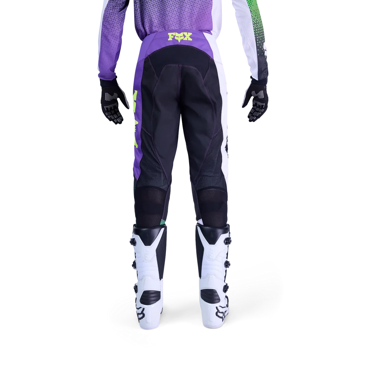 Pantalon Moto Kawasaki 180 Morado Fox