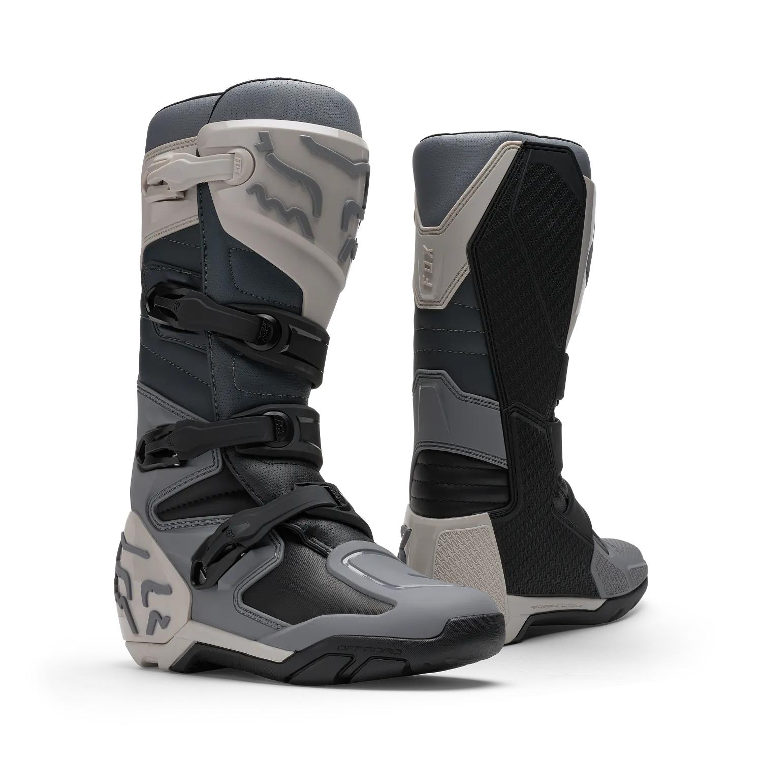 Botas Moto Comp X Cafe Claro Fox