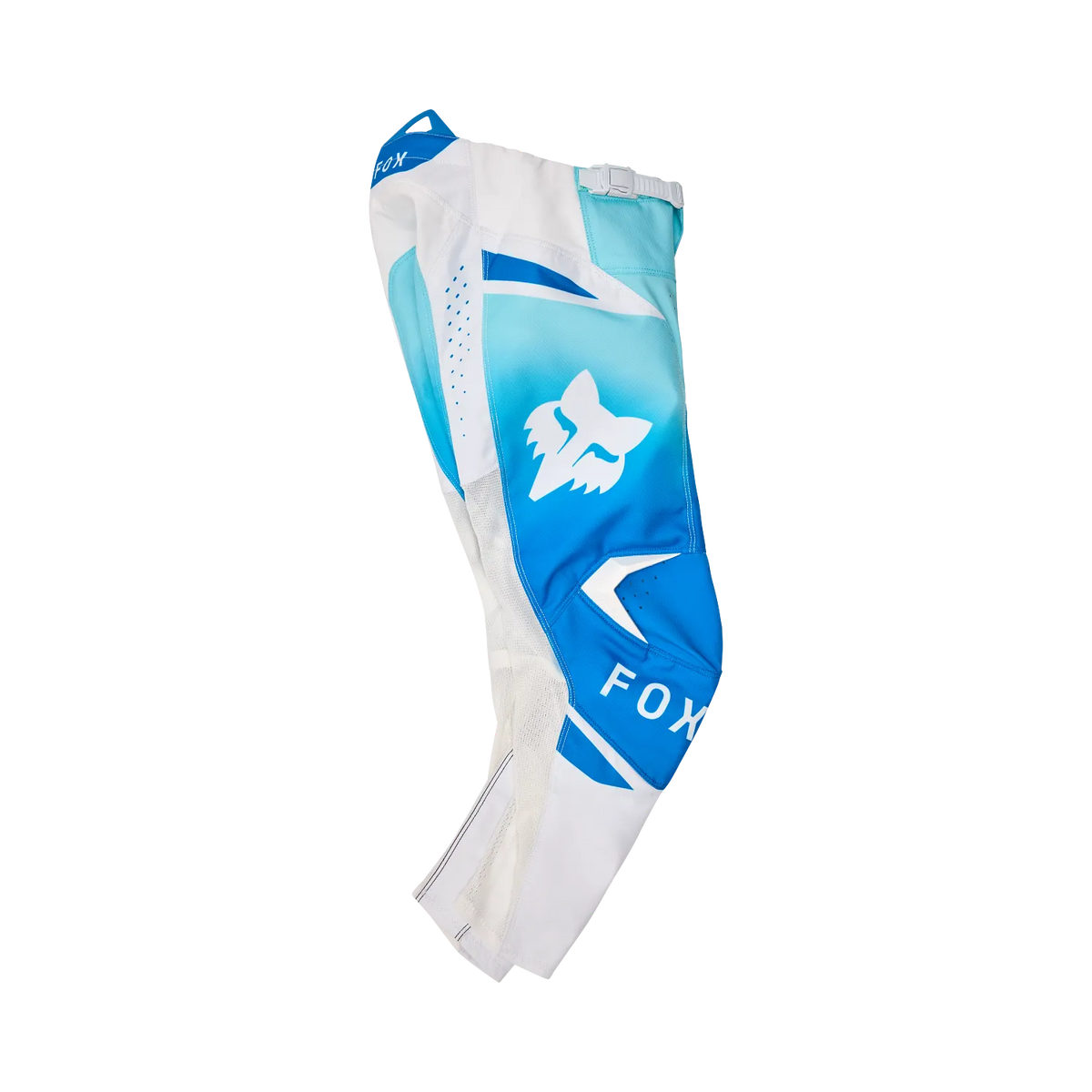 Pantalon Moto Niño 180 Shield Azul/Blanco Fox