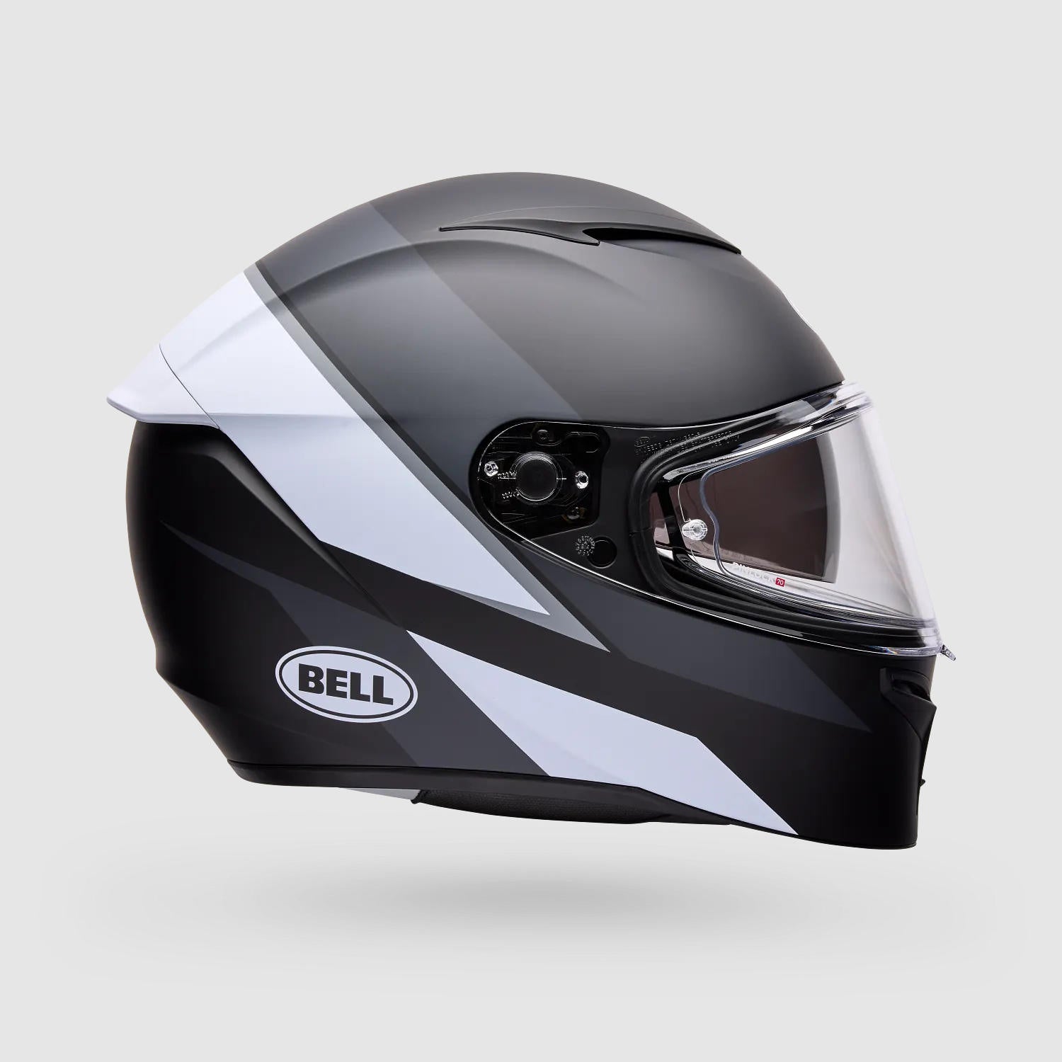 Casco Moto Calle Lithium Flip Negro/Blanco Bell
