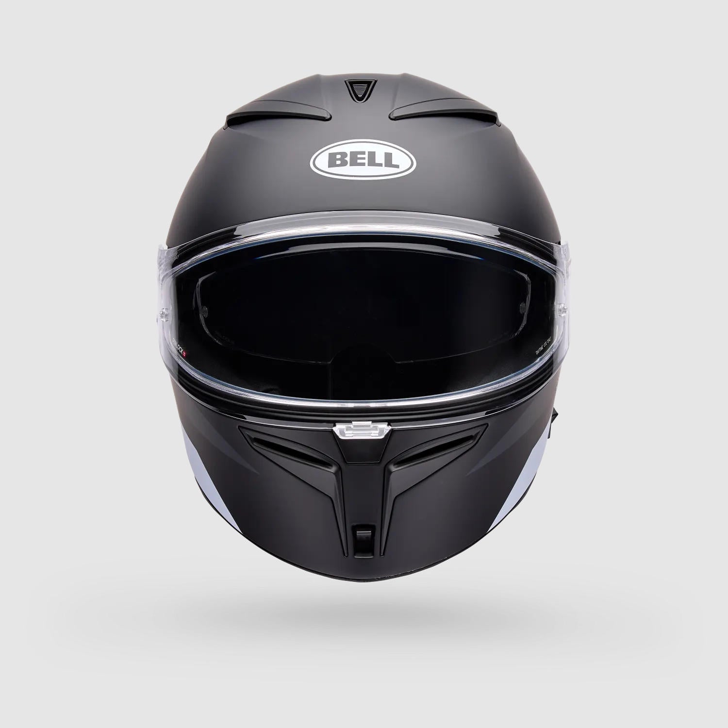 Casco Moto Calle Lithium Flip Negro/Blanco Bell