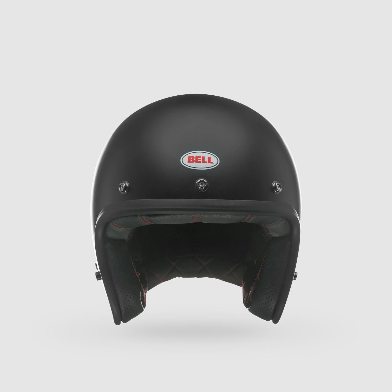 Casco Moto Calle Custom 500 Solid Negro Mate Bell