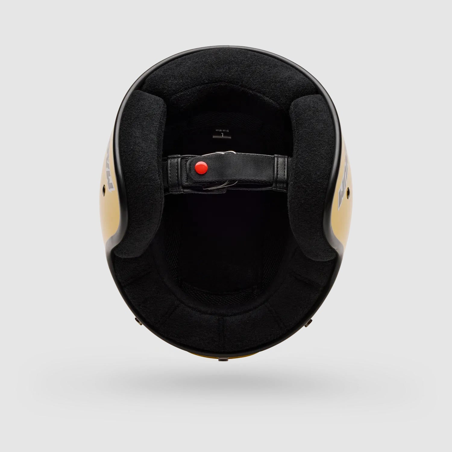 Casco Moto Calle Magnum Solid Amarillo Bell