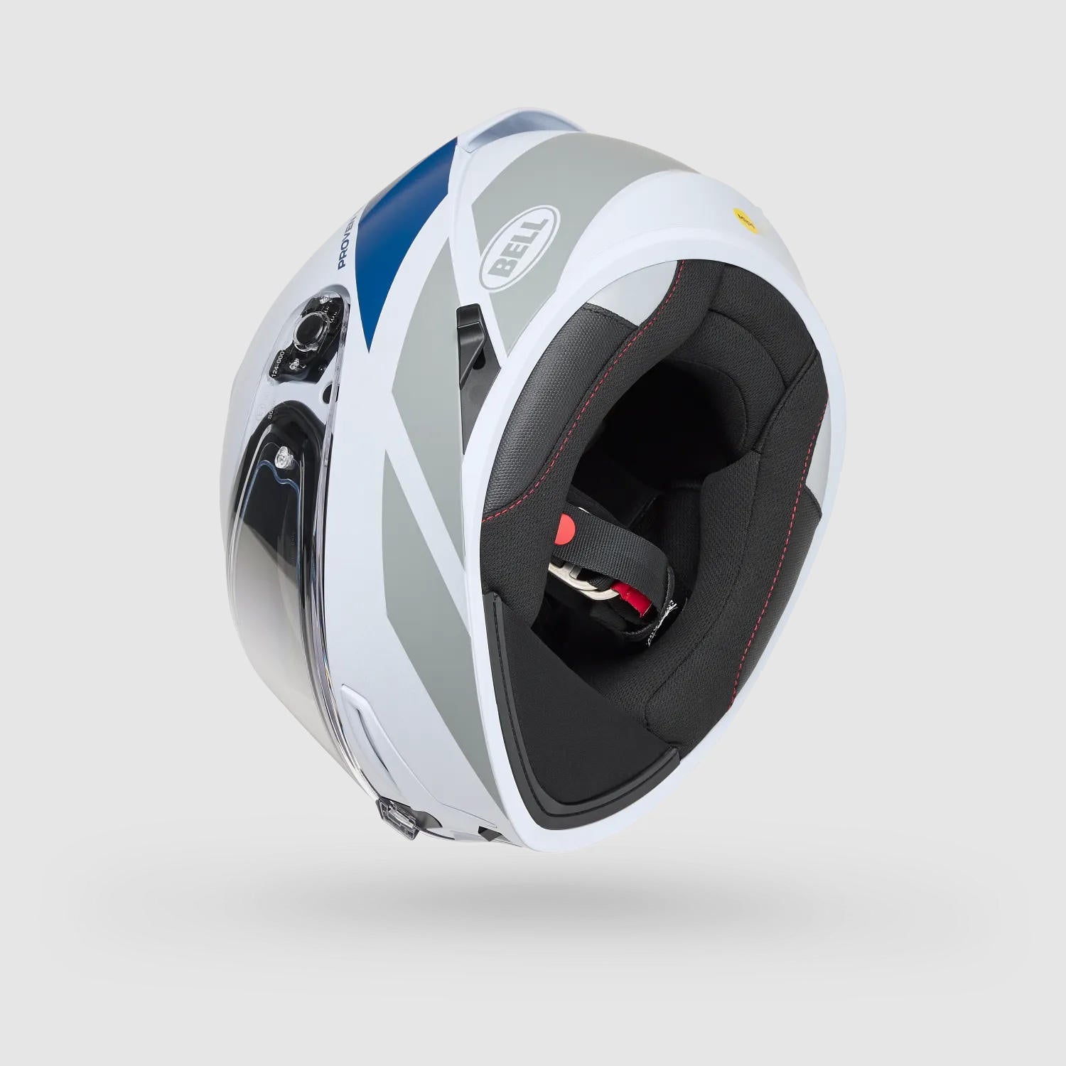 Casco Moto Calle Lithium Mips Tech Blanco/Gris Bell