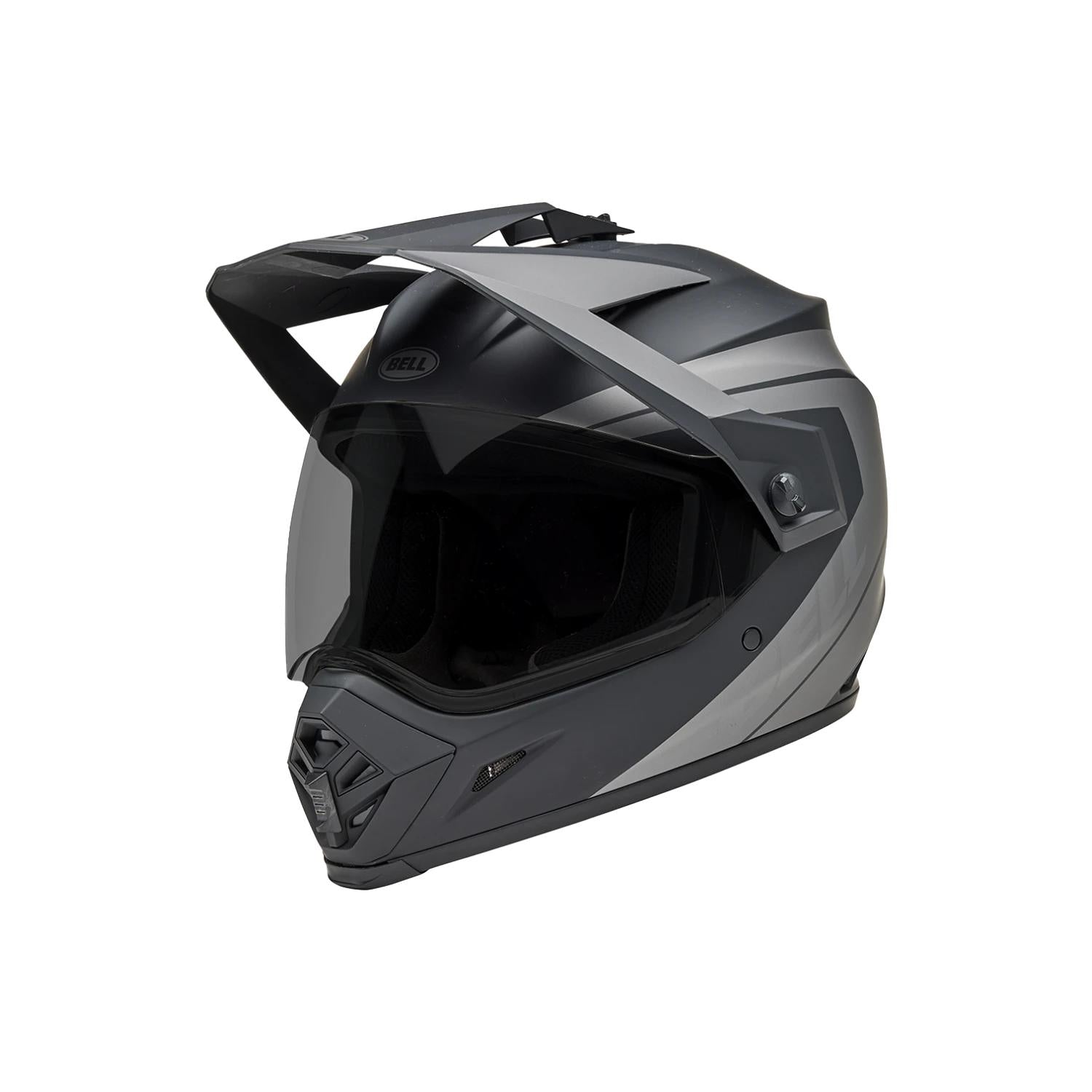 Casco Moto Calle MX-9 ADV Certificado QR Gris Bell