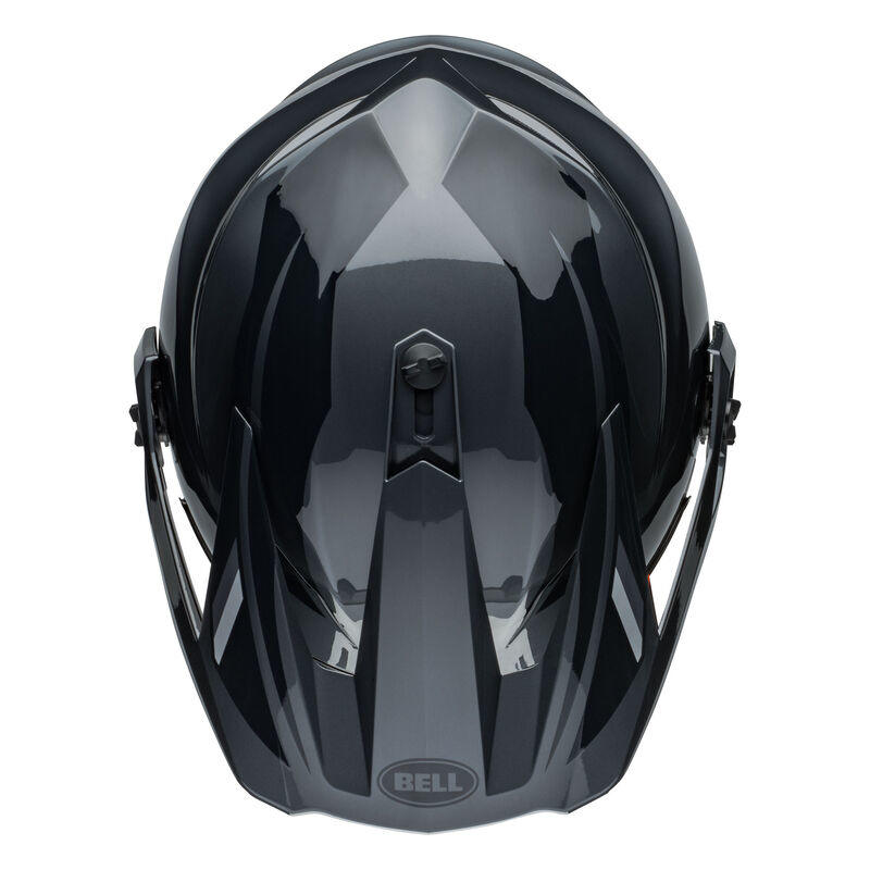Casco Moto Calle MX-9 Adventure Mips Alpine Certificado QR Gris Carbon Bell