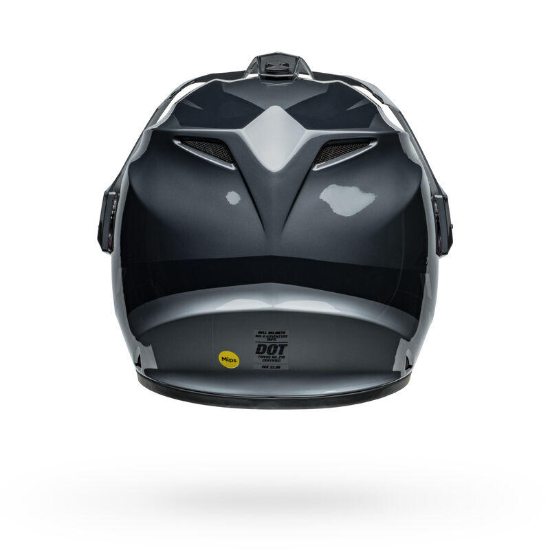 Casco Moto Calle MX-9 Adventure Mips Alpine Certificado QR Gris Carbon Bell