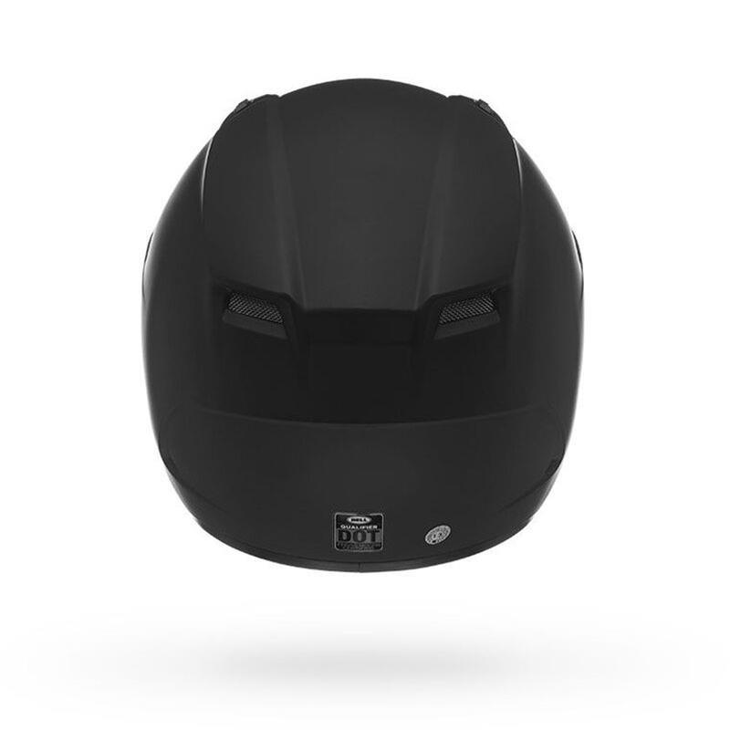 Casco Moto Calle Qualifier Certificado QR Negro Mate Bell