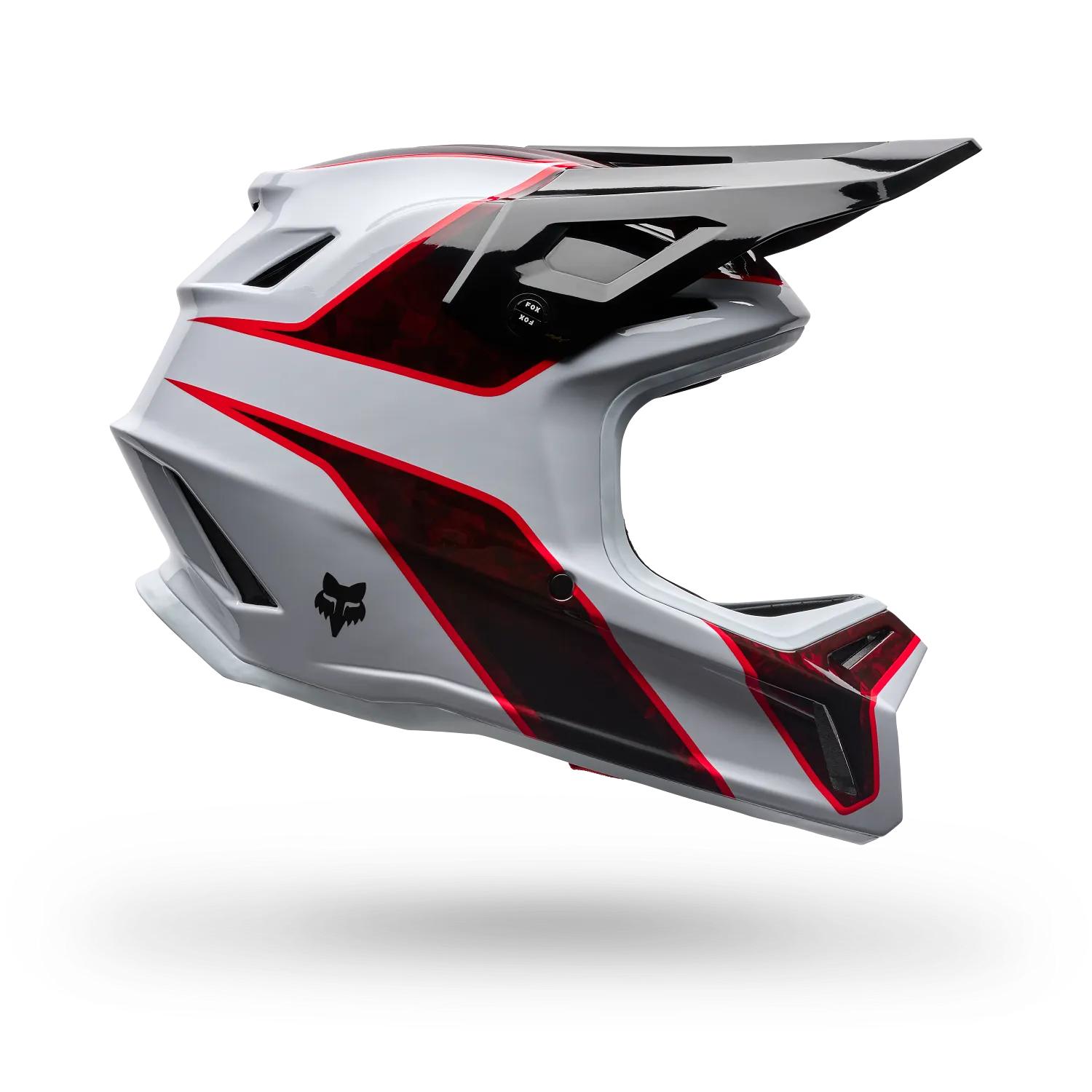 Casco Bicicleta Rampage RS Crypt Blanco Fox
