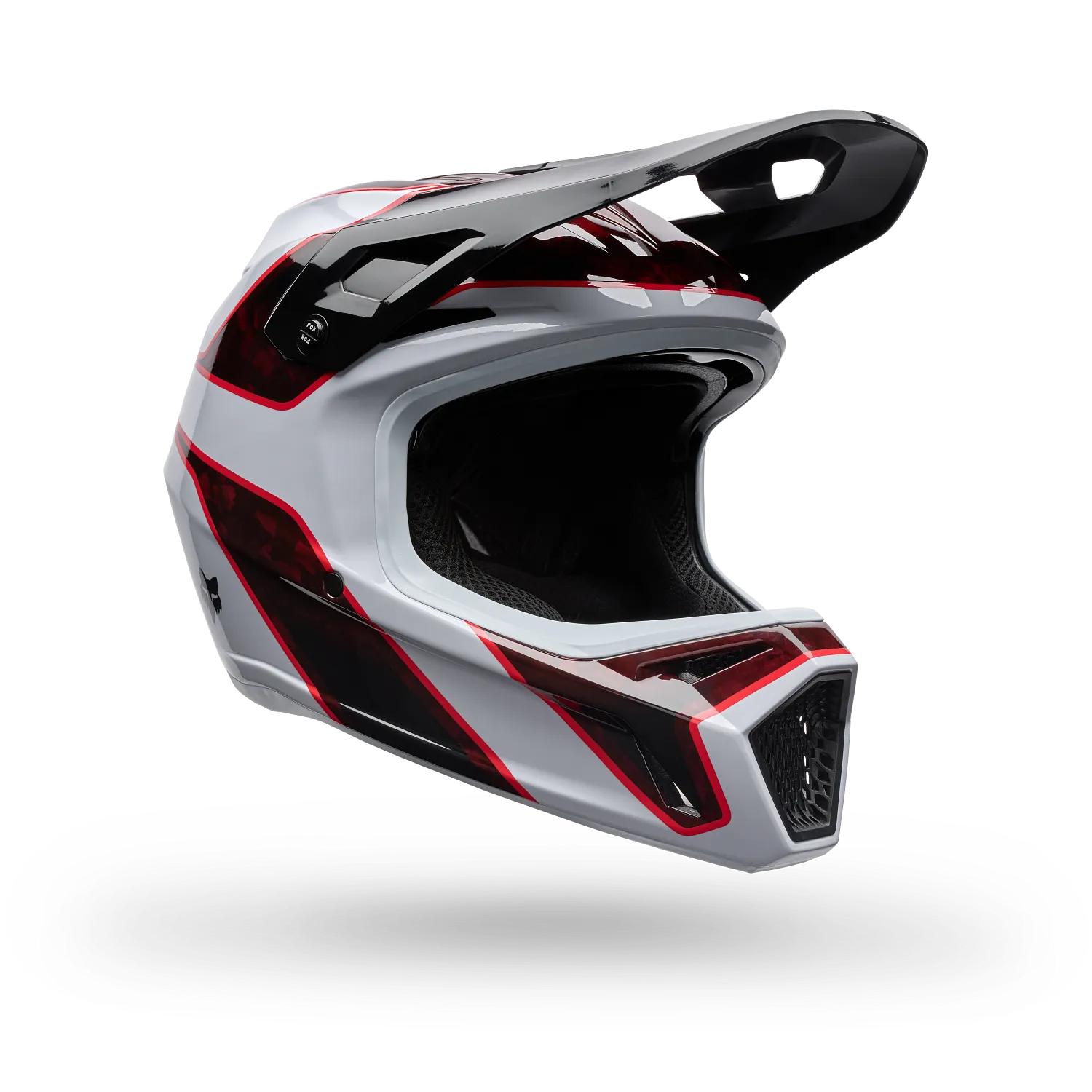 Casco Bicicleta Rampage RS Crypt Blanco Fox