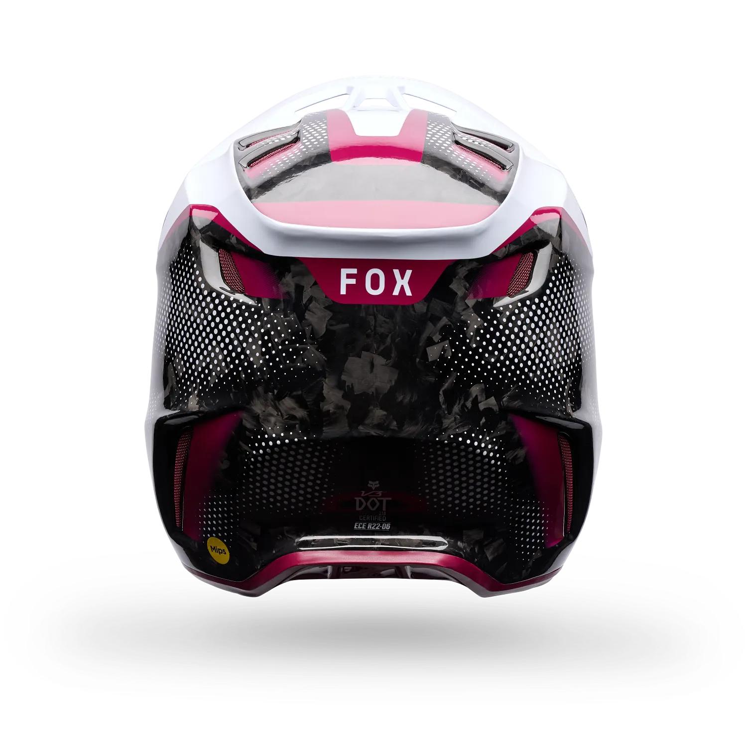 PREVENTA - Casco Moto V3 RS Tactile Negro/Blanco Fox
