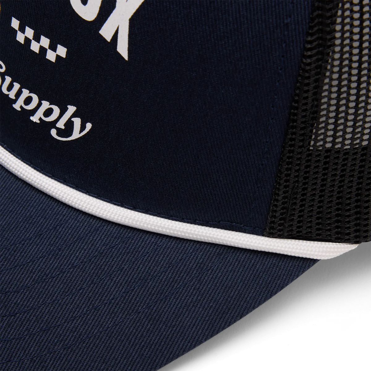 Gorro Jockey Lifestyle Mujer Supply Trucker Mesh Azul Fox