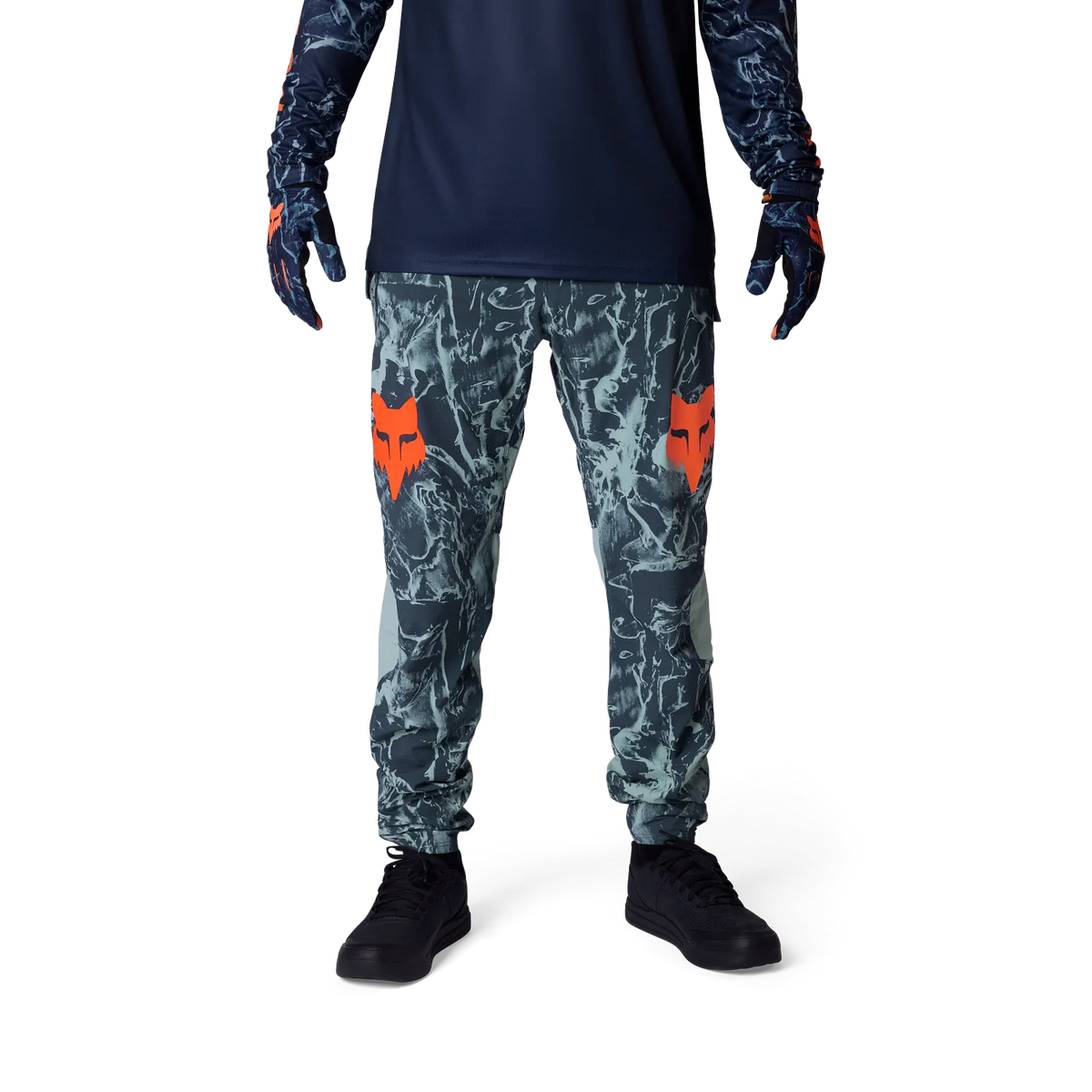 Pantalon Bicicleta Ranger Image Print Azul Fox