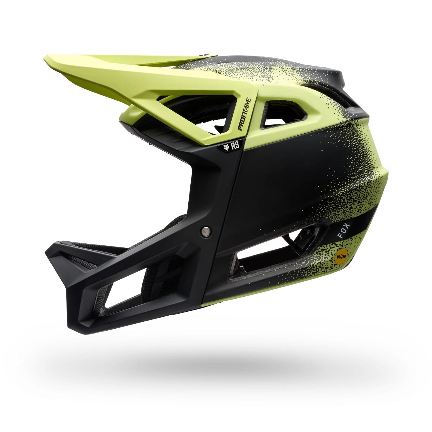 Casco Bicicleta Proframe RS Aura Negro/Amarillo Fox