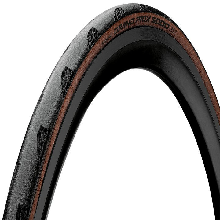 Neumatico Bicicleta Ruta Grand Prix 5000 700x28C Negro Continental