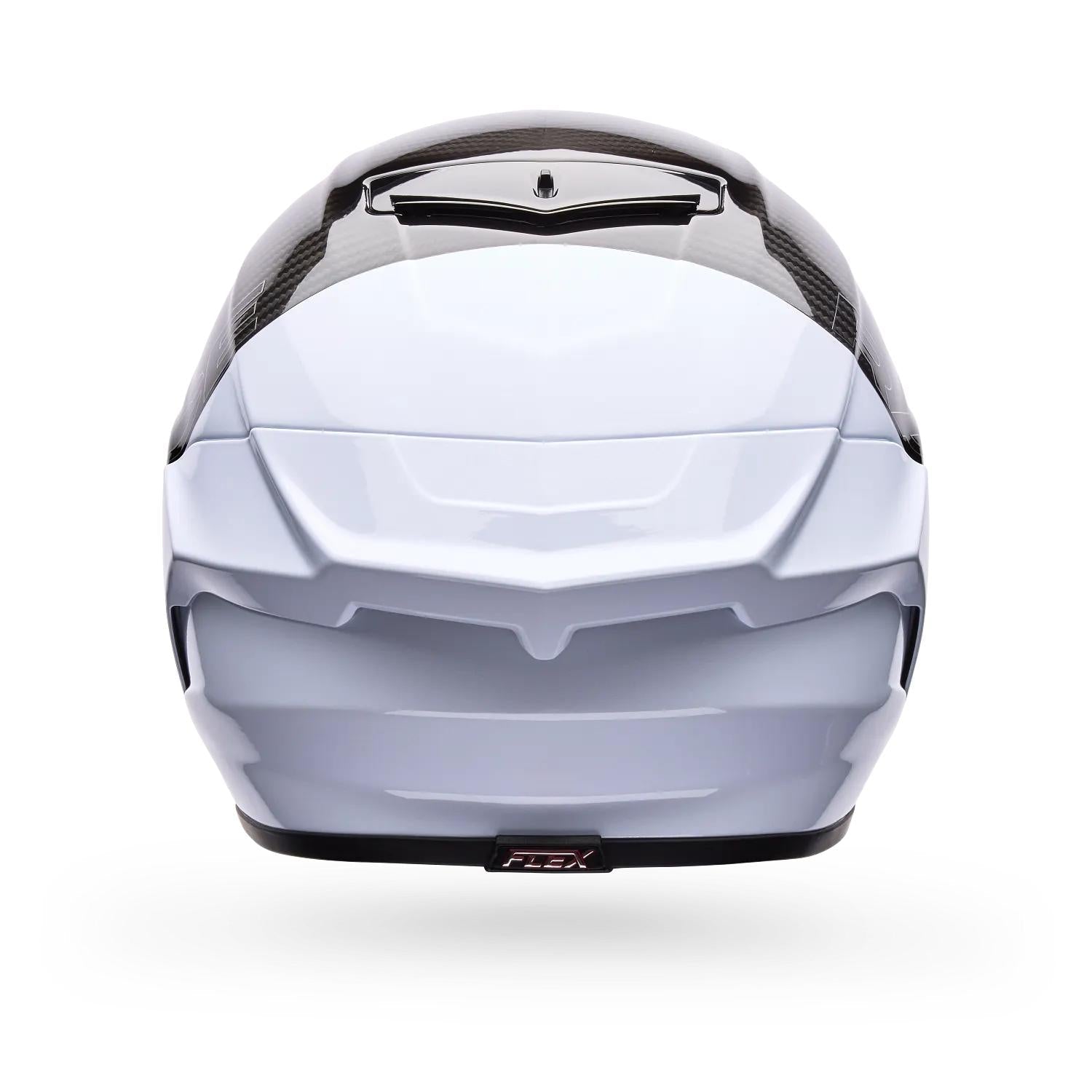 Casco Moto Calle Race Star DLX Flex Strike Blanco/Negro Bell