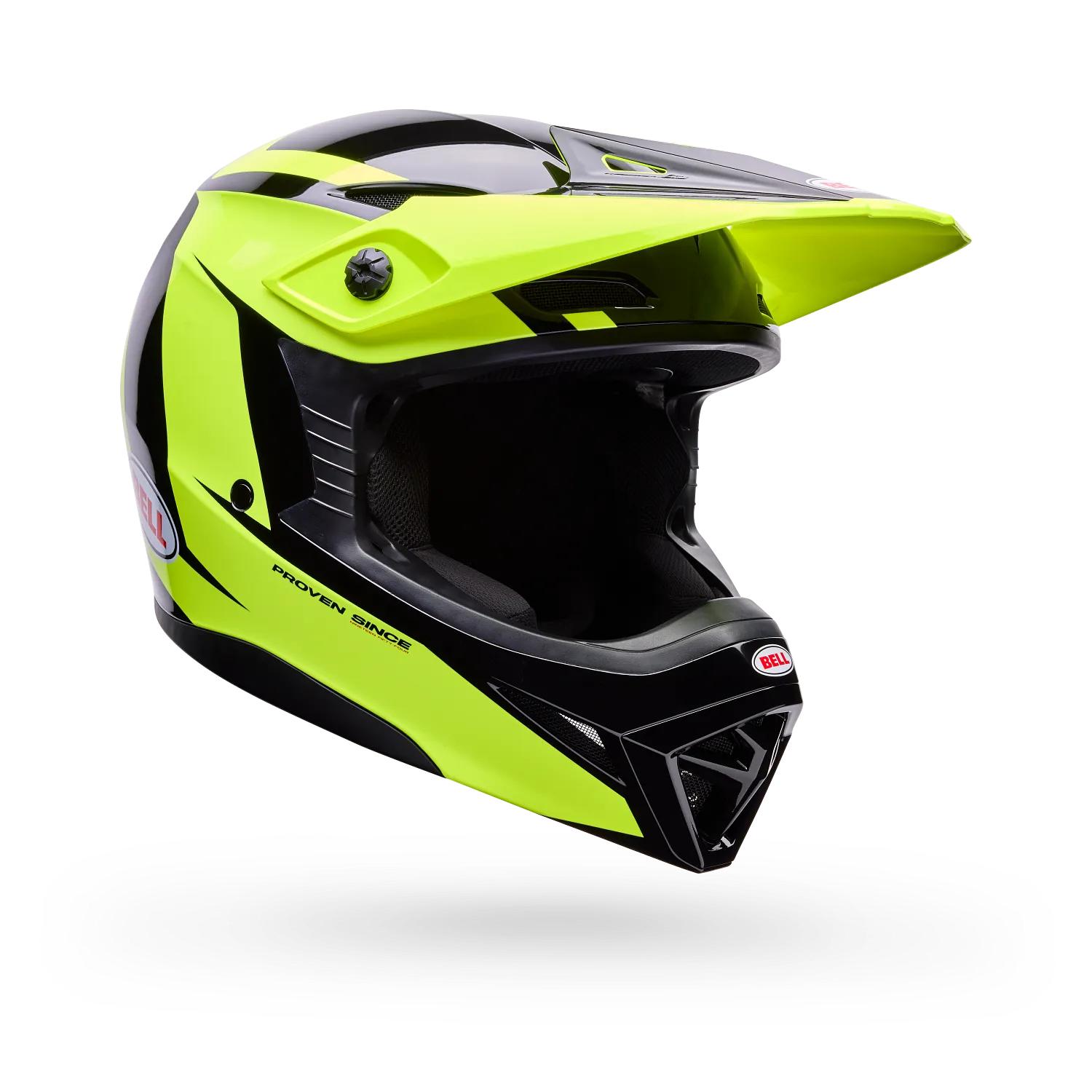 Casco Moto MX-10 Mips Talon Amarillo/Negro Bell