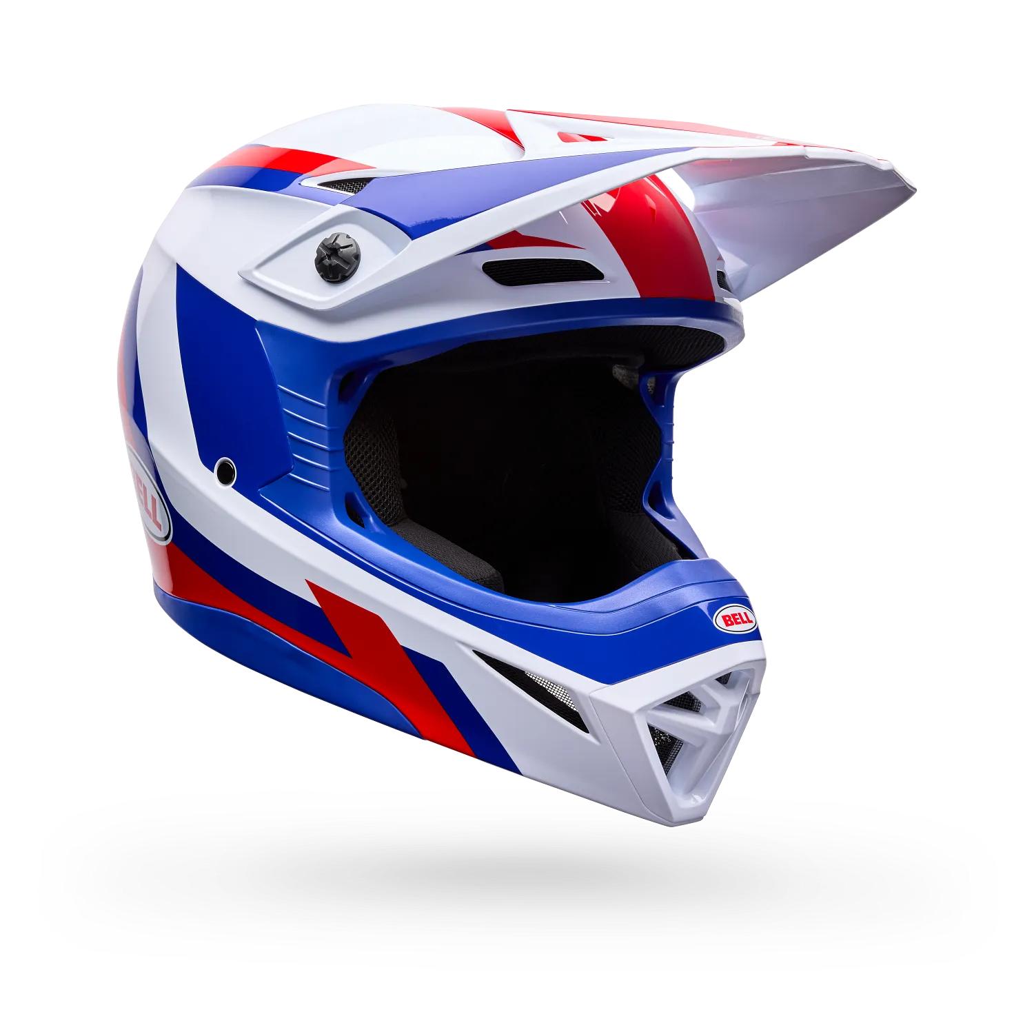 Casco Moto Niño MX-10 Mips Dyno Rojo/Blanco Bell