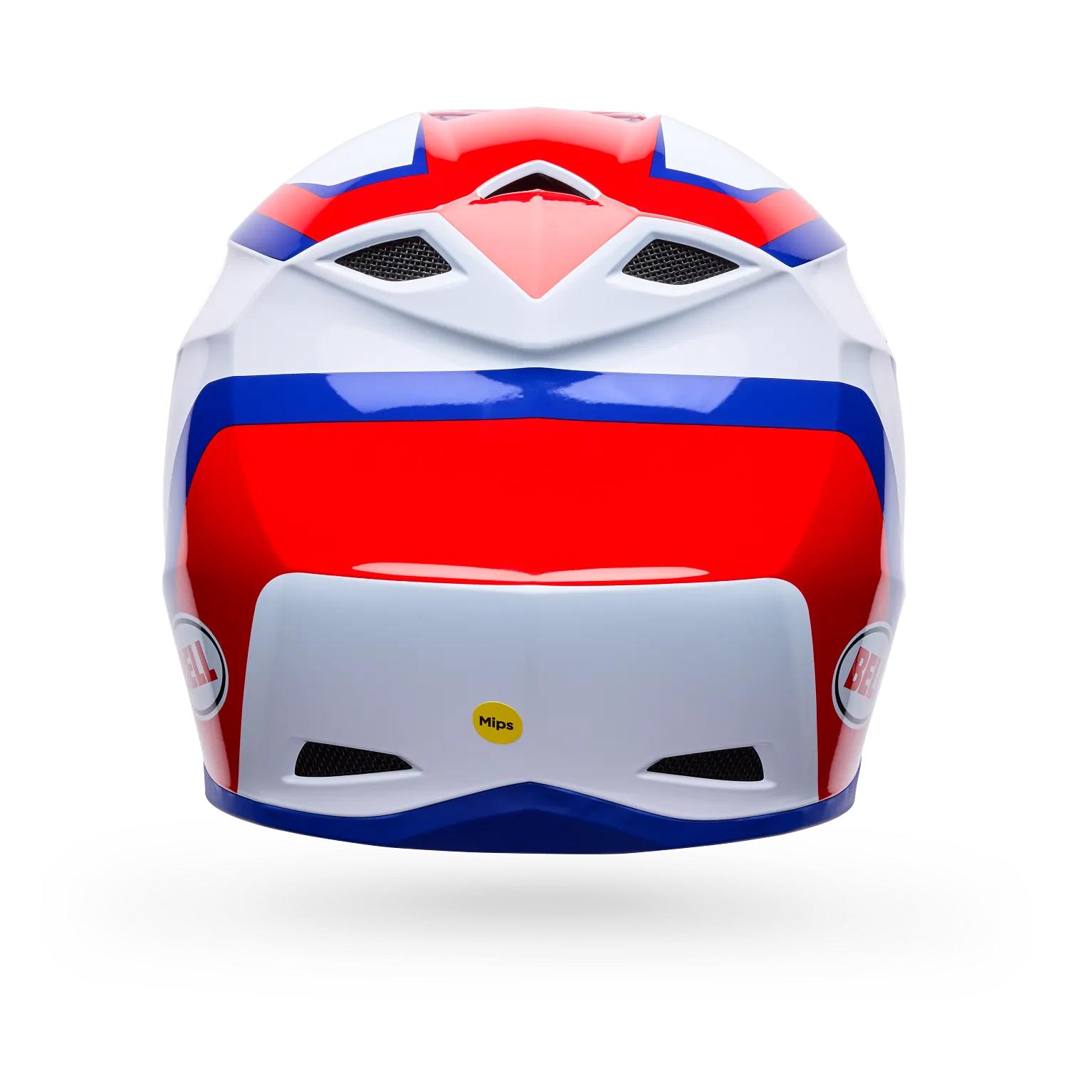 Casco Moto Niño MX-10 Mips Dyno Rojo/Blanco Bell