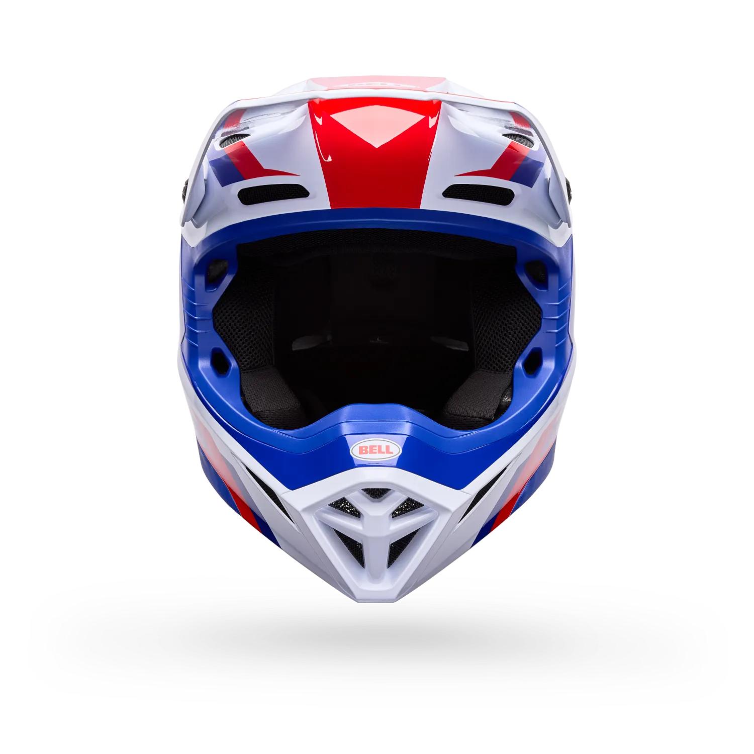 Casco Moto Niño MX-10 Mips Dyno Rojo/Blanco Bell