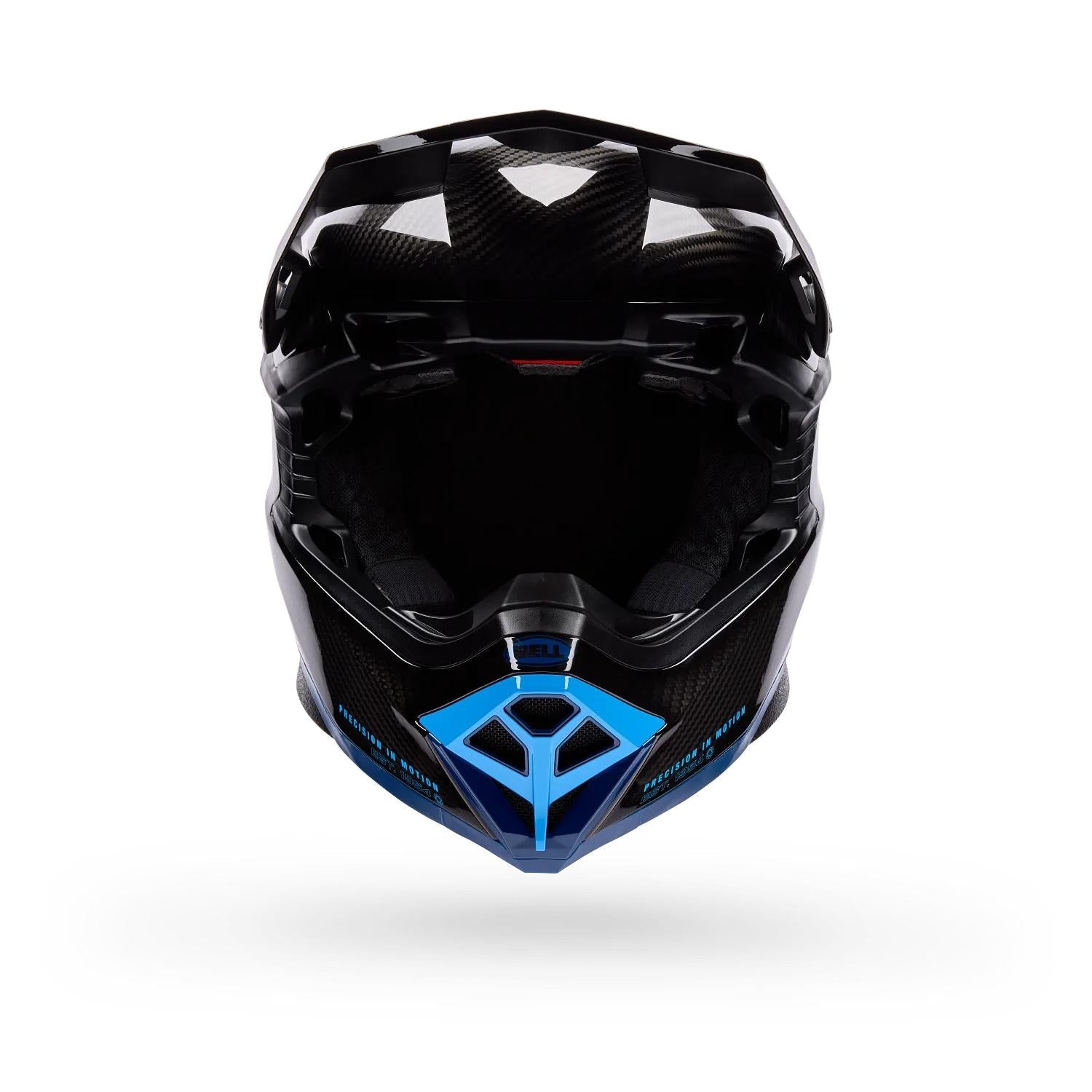 Casco Moto Moto-10 Spherical Strike Azul/Negro Bell