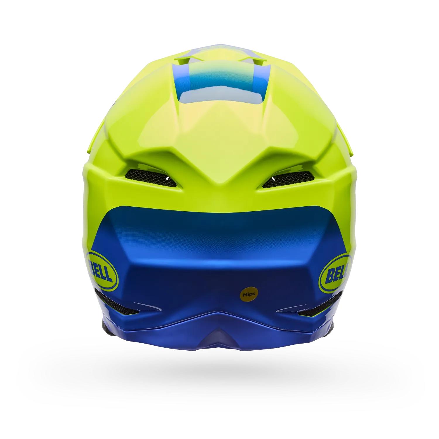 Casco Moto Fade Moto-10 Mips Amarillo Bell
