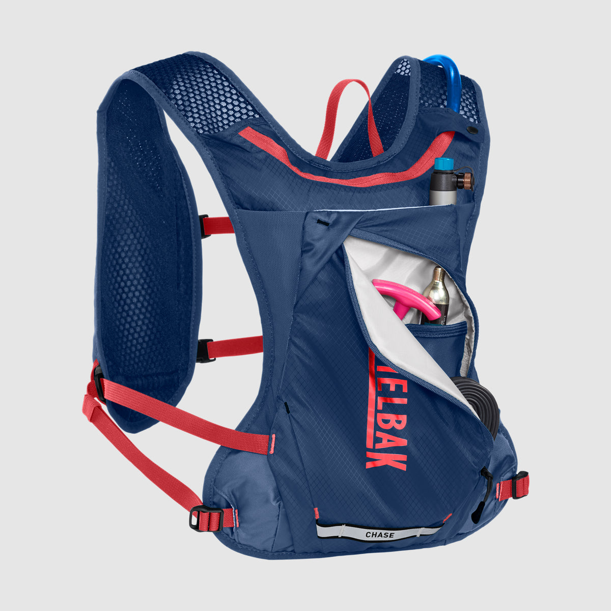 Mochila Hidratacion Chase Race 4 Vest 50 1.5L Azul Camelbak