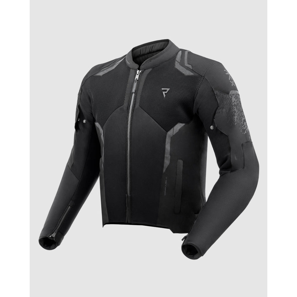 Chaqueta Moto Calle Jax Negro RebelHorn