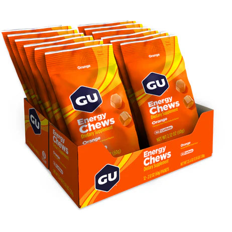 Gu Energy Caja de Gomitas Chews Orange